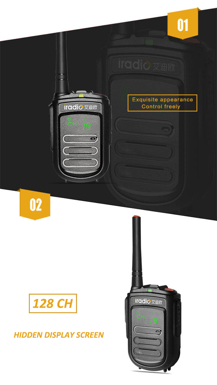 portable uhf walkie talkie