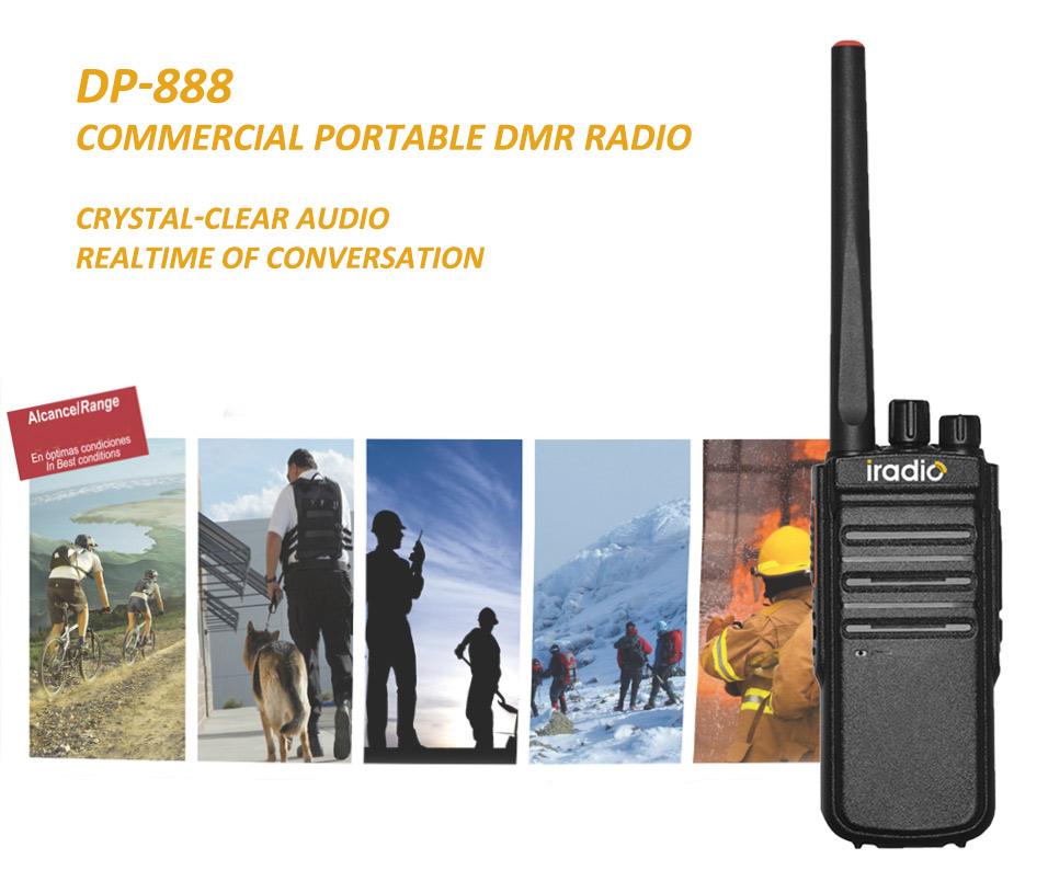 commercial portable uhf digital radio